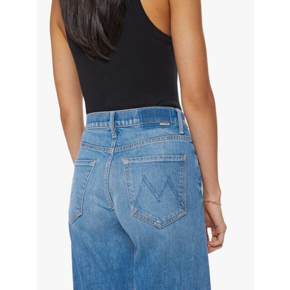 💕MOTHER SUPERIOR💕 Lasso Heel Jeans ~ How To Talk To A Tiger 24 NWT - Picture 4 of 16